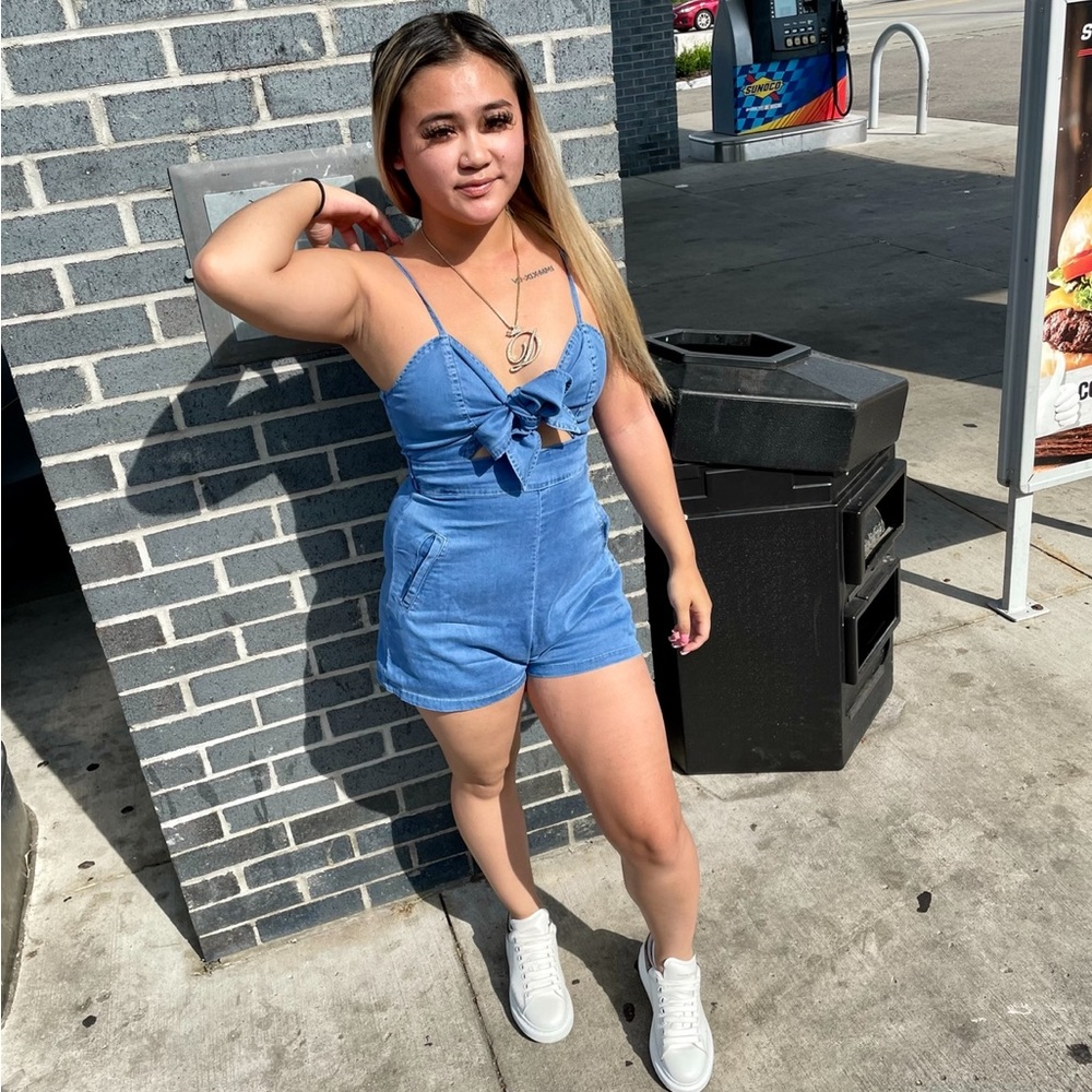 Blue Jean romper